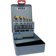 カウンターシンク No.2 90°3枚刃 HSS 6本組セット NO.2