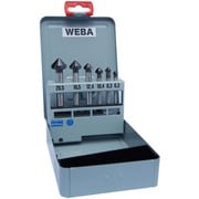 カウンターシンク No.3 90°3枚刃 HSS 6本組セット NO.3