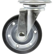 SPACIO プレートタイプ金属キャスター自在STー150 ST-150