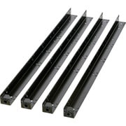 ツールワゴン ラビットワゴン支柱セット H810用 ブラック RBW-H8SET