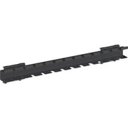 パンチングパネル用ドライバーフック 黒 SF-7-BK