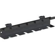 パンチングパネル用ドライバーフック ショート 黒 SF-9-BK