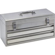 ステンレスツールチェスト W510xD220xH250 引き出し2段 SUCH-520