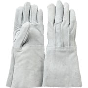 柏田 牛床革5本指熔手(BG) 外縫い LL 502-BG-LL