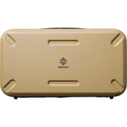 BM-NESTGC1LBE [NESTOUT ハードコンテナ Lサイズ 約16L 大容量 キャンプ 収納ボックス ギアケース スタッキング対応 仕切り付 防汚 耐衝撃 ベージュ]