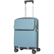 スーツケース ハード/ファスナー 40-46L パウダーブルー OD-0890-49N