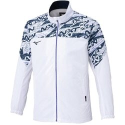 N-XT ブレスサーモウォーマージャケット ユニセックス ランニングウェア ジャケット ホワイト (01) XLサイズ 32JEC740