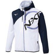 N-XT ウィンドブレーカージャケット ユニセックス ランニングウェア ブレーカー ホワイト (01) Lサイズ 32JEC745