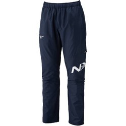 N-XT ブレスサーモウォーマーパンツ ユニセックス ランニングウェア ロングパンツ ドレスネイビー （14） Mサイズ 32JFC740