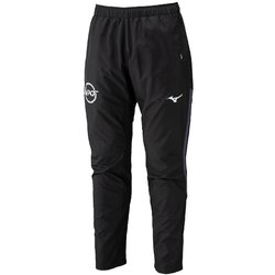 N-XT ウィンドブレーカーパンツ ユニセックス ランニングウェア ロングパンツ ブラック (09) XLサイズ 32JFC745