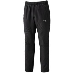 ブレスサーモウォーマーパンツ メンズ ランニングウェア ロングパンツ ブラック (09) Sサイズ 32MFC541
