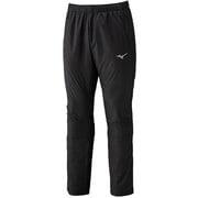 ブレスサーモウォーマーパンツ メンズ ランニングウェア ロングパンツ ブラック (09) Lサイズ 32MFC541