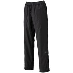 ブレスサーモウォーマーパンツ レディース ランニングウェア ロングパンツ ブラック (09) Lサイズ 32MFC831