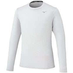 クイックドライTシャツ(長袖) メンズ カットソー ベイパーシルバー (05) Mサイズ J2MAC520