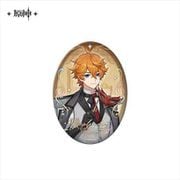 原神 璀夜華宴シリーズ グリッター缶バッジ タルタリヤ