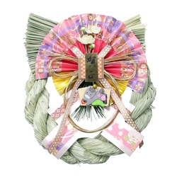 正月飾り 干支リース 撫子 ウマ K13607