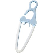 のびのびキャッチハンガー 折りたたみ 3本組 伸縮 洗濯 物干し ブルー SL-10