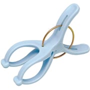 洗濯ばさみ 6個入り ツインピンチ 物干し ブルー SL-21