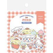 QSA339 [限定 和紙フレークシール チェックA PEKO×サンリオ]