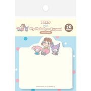 限定 型抜き付箋 ドットB PEKO×サンリオ QF258