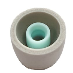 WF-1000XM5用 イヤーピース プラチナシルバー Lサイズ ZZ-WFXM5EP L S