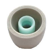 WF-1000XM5用 イヤーピース プラチナシルバー Lサイズ ZZ-WFXM5EP L S