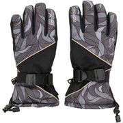 ソフトシェル防水手袋 レディース スキー スノーボード グローブ ブラック WLサイズ SF-21