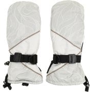 ソフトシェル防水手袋ミトン レディース スキー スノーボード グローブ ホワイト WLサイズ SF-61