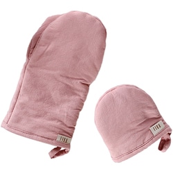 FIKAオリジナルクッキングミトン 2個セット ピンク 09000467r