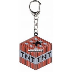 MC6010 マインクラフト ピクセルメタルキーホルダー TNT