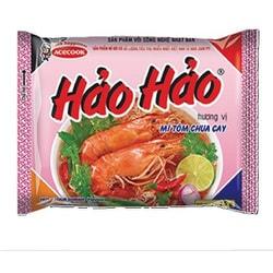 ハオハオ トムチュアカイ 旨辛えびだし味ラーメン 75g