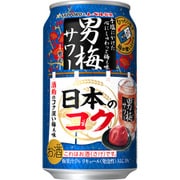 男梅サワー 日本のコク 350ml×24缶 [リキュール（発泡性）]