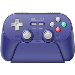 ゲーミングコントローラー 無線・有線接続 Switch/Switch2/Windows PC/MacOS/Android/iOS対応 8BitDo Pro 3 Bluetooth Purple