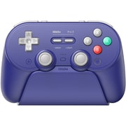 ゲーミングコントローラー 無線・有線接続 Switch/Switch2/Windows PC/MacOS/Android/iOS対応 8BitDo Pro 3 Bluetooth Purple