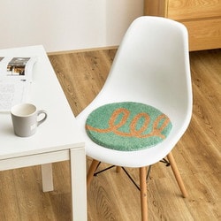 ウールチェアパッド dotto(ドット)リング 直径約35cm