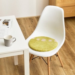 ウールチェアパッド dotto(ドット)スポット 直径約35cm