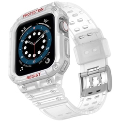 1753-384041-CLEAR [Apple Watch 38/40/41mm ココショックバンド クリア]