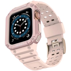 1753-384041-PINK [Apple Watch 38/40/41mm ココショックバンド ピンク]