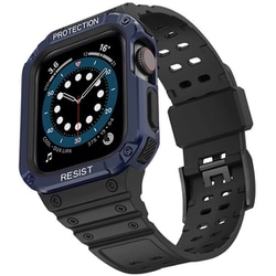 1753-384041-BLUEBLACK [Apple Watch 38/40/41mm ココショックバンド ブルーブラック]