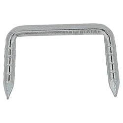 細カスガイ(鉄/ユニクロめっき)2.5x25 入数20本入り HP-496