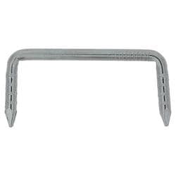 細カスガイ(鉄/ユニクロめっき)2.5x35 入数20本入り HP-497