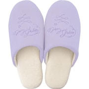 メリージェラート スリッパ ラベンダー 適応サイズ約24cm 洗える