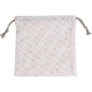 巾着袋 ランチ巾着 お弁当袋 おにぎり柄 コットン O/G No.2 幅15.5×奥行17cm 日本製 KB-10