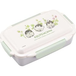 ランチボックス 弁当箱 1段 500ml コウペンちゃん 抗菌 Ag 電子レンジ対応 食洗機対応 ふわっと盛れる 4点ロック 仕切り付き 幅18.7×奥行11.9×高さ6.3cm 日本製 PCD-500