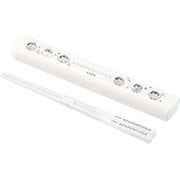 引フタ 箸箱 箸 セット 16.5cm コウペンちゃん すべり止め加工 スライド式 食洗機対応 幅17.5×奥行2.7×高さ1.5cm 日本製 HS-11