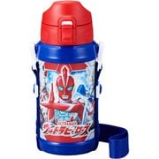 水筒 ボトル ウルトラヒーローズ ウルトラマン 600ml 保冷専用 ステンレス 直飲み ワンタッチオープン 肩掛け ロック機能付き 幅10×奥行8.5×高さ21cm SBR-600D