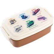 ランチボックス 弁当箱 1段 500ml きかんしゃ トーマス 抗菌 Ag 電子レンジ対応 食洗機対応 仕切付 幅16.9×奥行10.4×高さ5.8cm 日本製 PL-1R