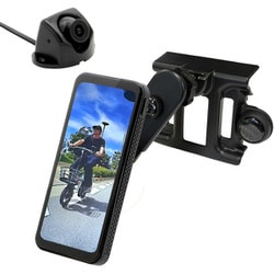 RAY29 [6.25インチ高画質112万画素タッチパネルモニター マツダ CX5（KF系） CX8（KG系）専用 センターエアコン取付 電子サイドミラー 左後方の死角をカバー]