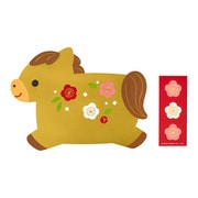 ポチ袋 ウマ 092428