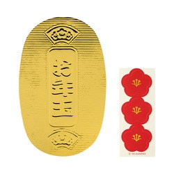 ポチ袋 小判 キン 092487